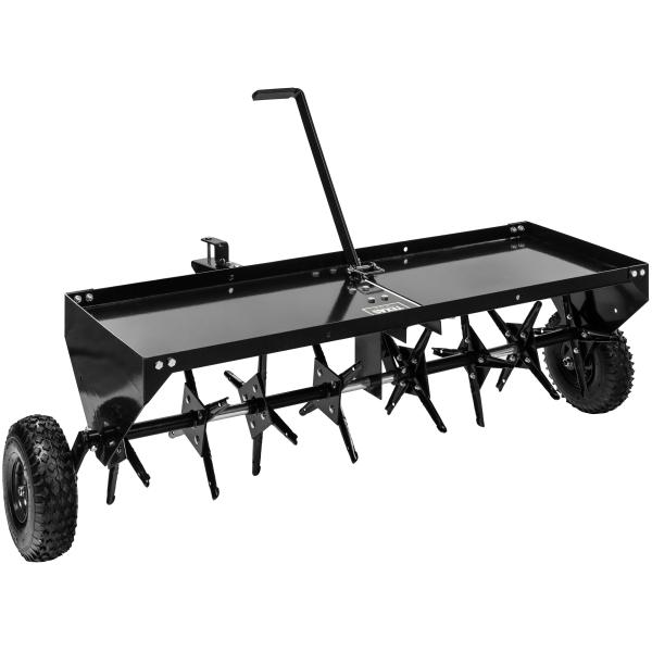 Lawn spiker for lawn tractor