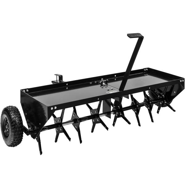 Lawn spiker for lawn tractor